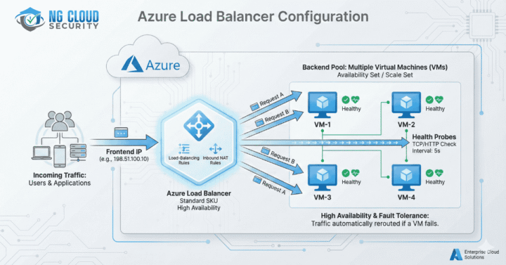 Azure App Container Load Balancer Azure Load Balancer Configuration - ngcloudsecurity.in