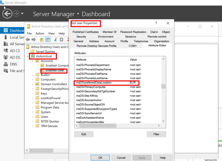 Configure Preferred Data Location for Microsoft 365 Resources ...